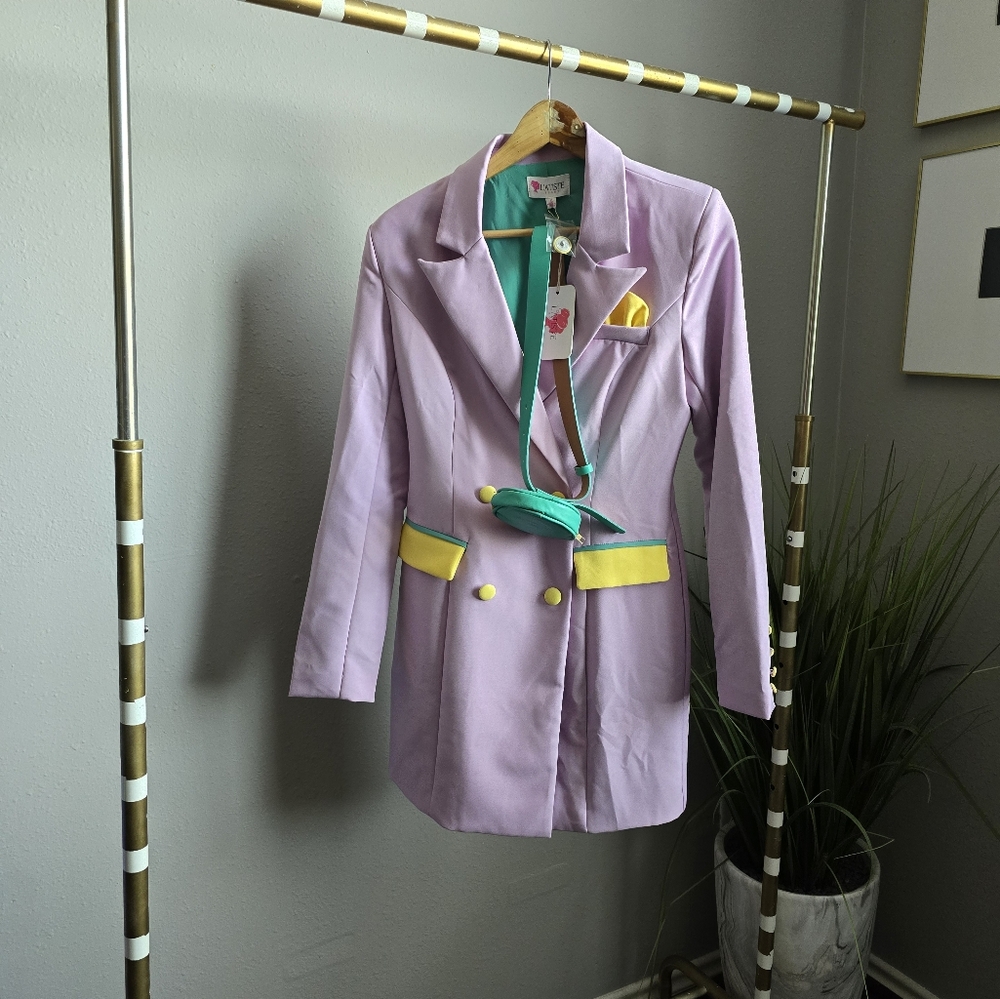 Jacket Dress with belt